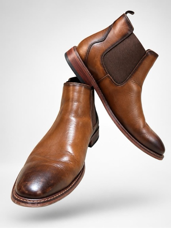 Bar III Other - Bar III Brown Leather Chukka Boots | size 10.5